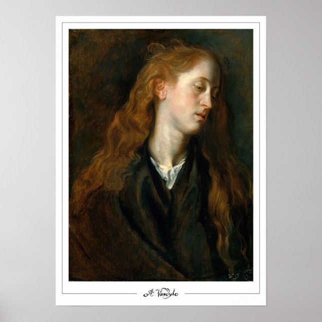 Anthony van Dyck Zedign konstaffisch #140 Poster (Framsidan)