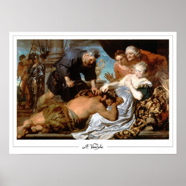 Anthony van Dyck Zedign konstaffisch #21 Poster (Framsidan)