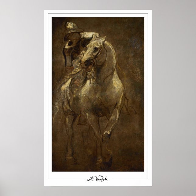 Anthony van Dyck Zedign konstaffisch #265 Poster (Framsidan)
