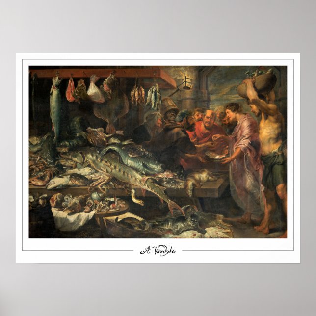 Anthony van Dyck Zedign konstaffisch #346 Poster (Framsidan)