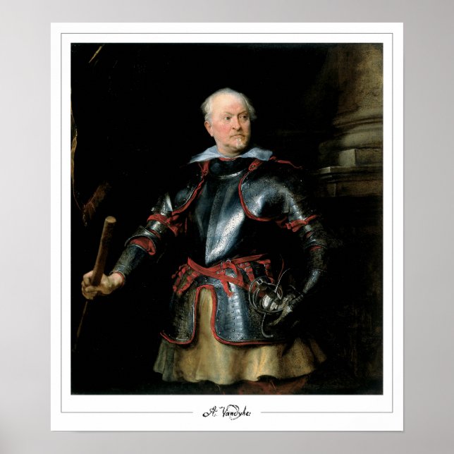 Anthony van Dyck Zedign konstaffisch #356 Poster (Framsidan)