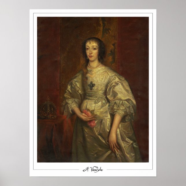 Anthony van Dyck Zedign konstaffisch #360 Poster (Framsidan)