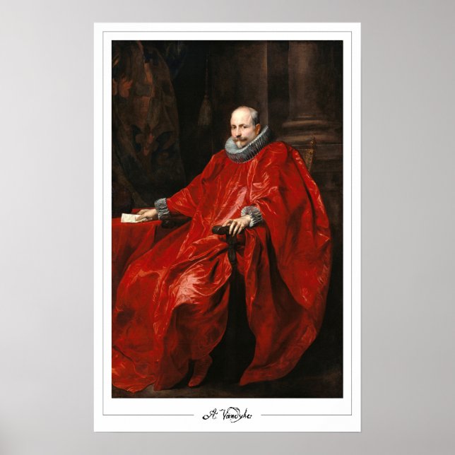 Anthony van Dyck Zedign konstaffisch #38 Poster (Framsidan)