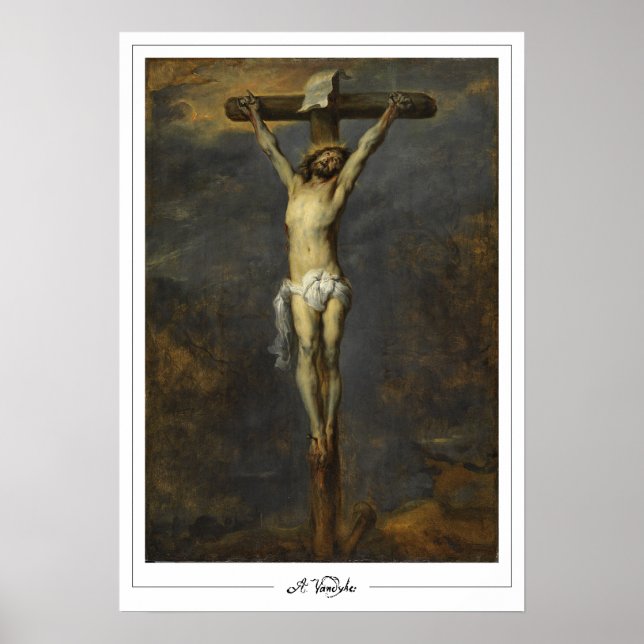 Anthony van Dyck Zedign konstaffisch #402 Poster (Framsidan)