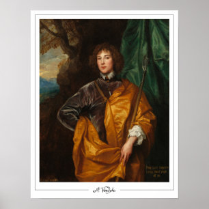 Anthony van Dyck Zedign konstaffisch #433 Poster