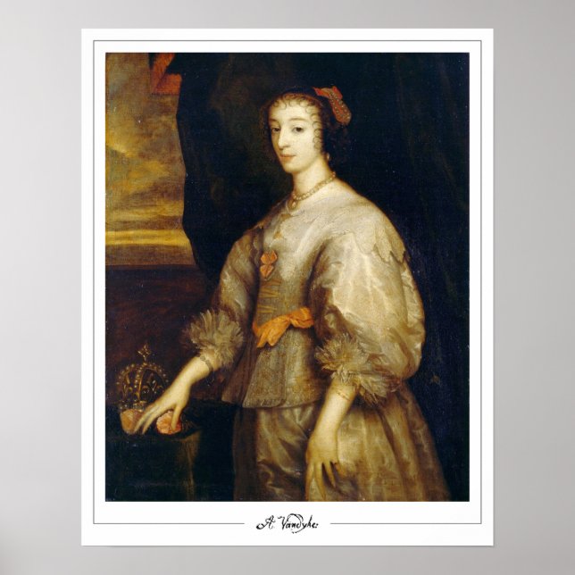 Anthony van Dyck Zedign konstaffisch #43 Poster (Framsidan)