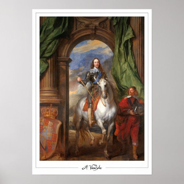 Anthony van Dyck Zedign konstaffisch #46 Poster (Framsidan)