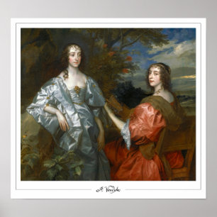 Anthony van Dyck Zedign konstaffisch #51 Poster