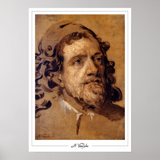 Anthony van Dyck Zedign konstaffisch #693 Poster (Framsidan)