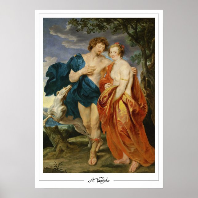 Anthony van Dyck Zedign konstaffisch #703 Poster (Framsidan)