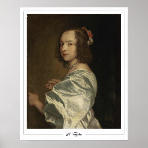 Anthony van Dyck Zedign konstaffisch #834 Poster