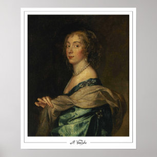 Anthony van Dyck Zedign konstaffisch #847 Poster
