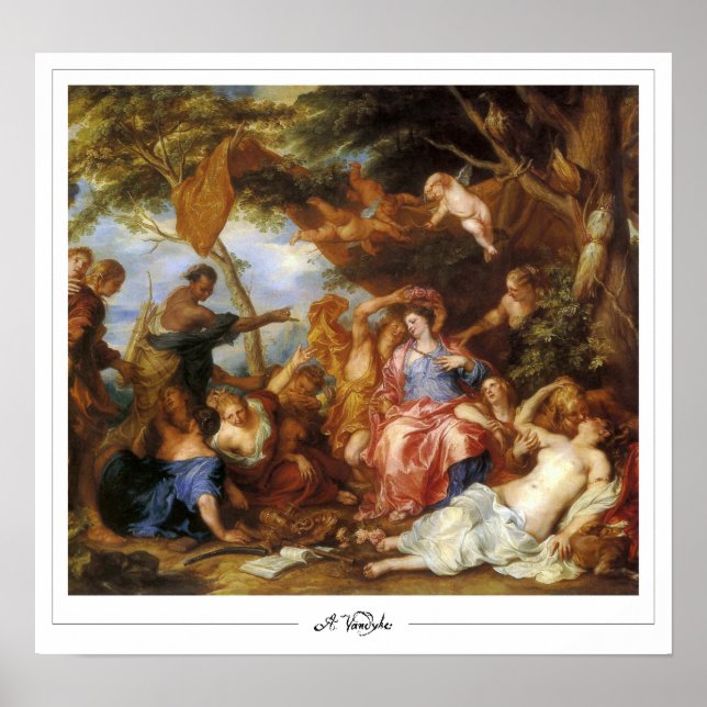 Anthony van Dyck Zedign konstaffisch #904 Poster (Framsidan)
