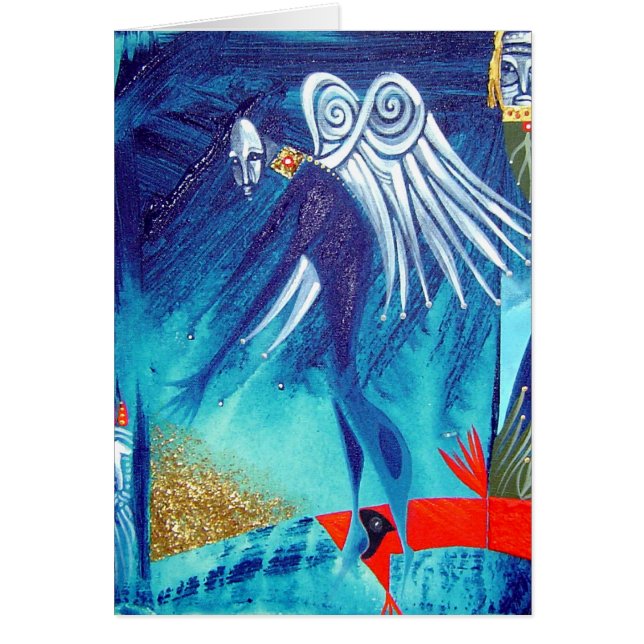 anthonyskardinalängel hälsningskort (Framsidan)