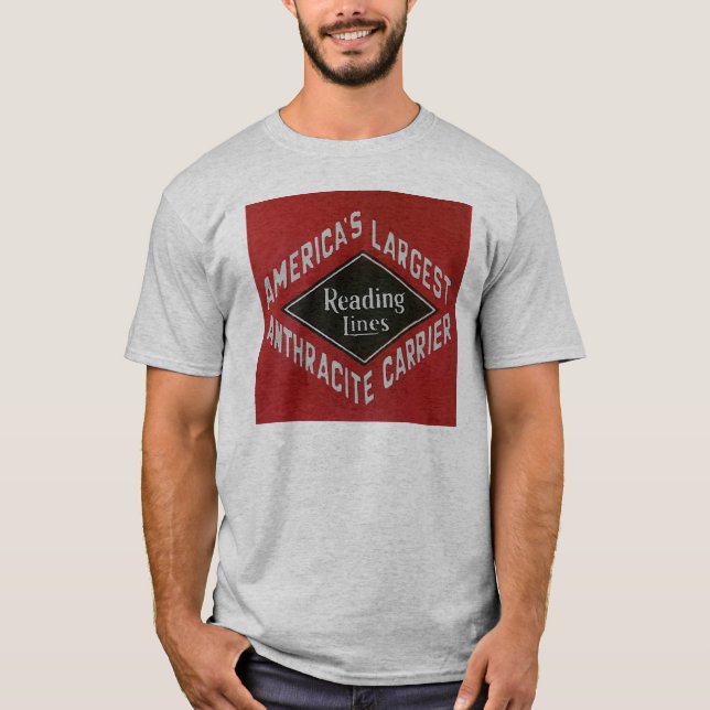 Anthracite,    medförd av Reading Railroad T Shirt (Framsida)