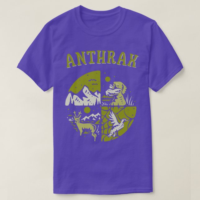 ANTHRAX 6 T SHIRT (Design framsida)