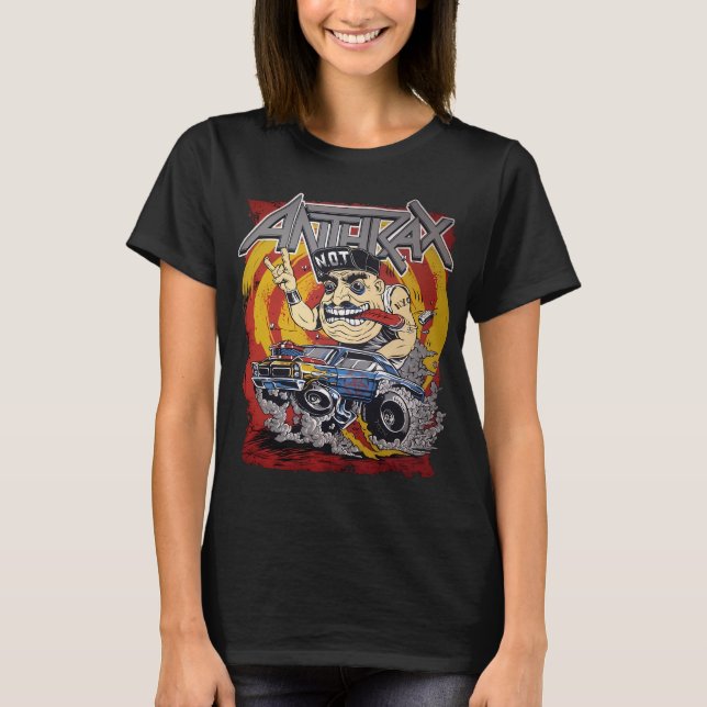 Anthrax Band T Shirt (Framsida)