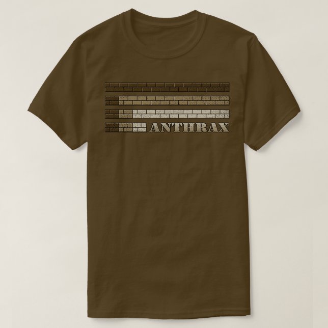 Anthrax Brick Rand T Shirt (Design framsida)
