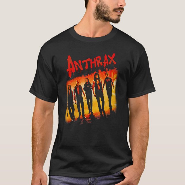 Anthrax u2013 Warriors T Shirt (Framsida)