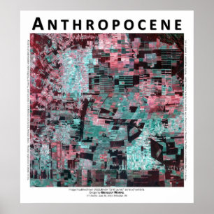 Anthropocene III - Boliviansk regnskog Poster