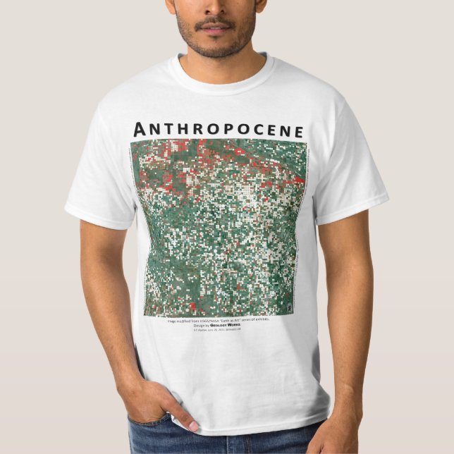 Anthropocene IV_A - Trädgårds- stad Kansas T-shirt (Framsida)