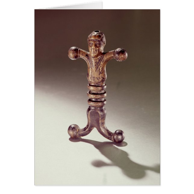 Anthropoidsvärdhilt Hälsningskort (Framsidan)