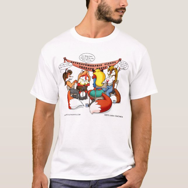Anthropomorphic argbiggaterapi tee shirt (Framsida)