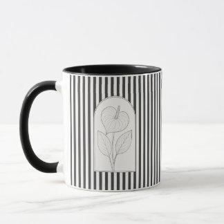 Anthurium Elegant Flower Botanical Mugg