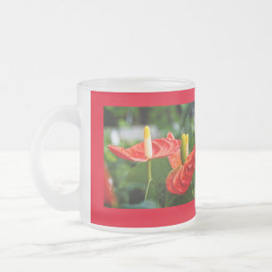 Anthurium Multi Frostad Glasmugg