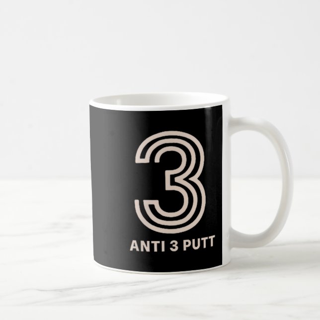 Anti 3 Putt  Kaffemugg (Höger)