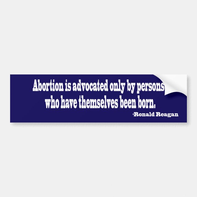 Anti abortbildekal bildekal (Framsidan)