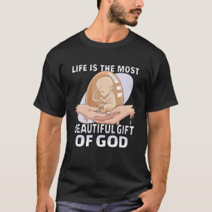 Anti-Abortion Pro Life Christian Pro Life Movement T Shirt