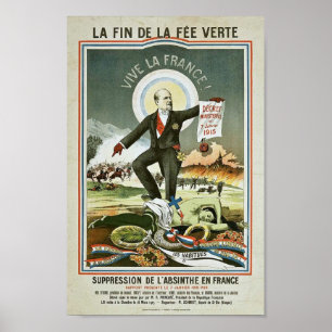 Anti-Absinthe Propaganda Poster