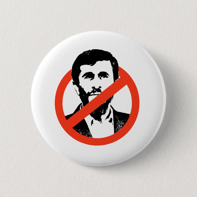 ANTI-AHMADINEJAD KNAPP (Framsida)