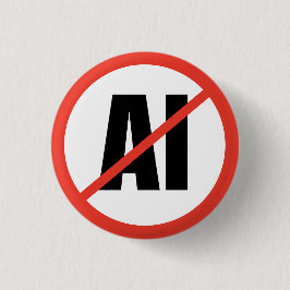 Anti-AI Knapp