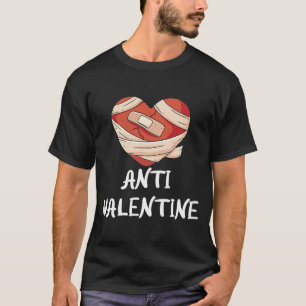 Anti alla hjärtans dag Broken Hearts Valentines da T Shirt