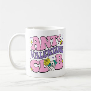 Anti alla hjärtans dag Klubb Kaffemugg