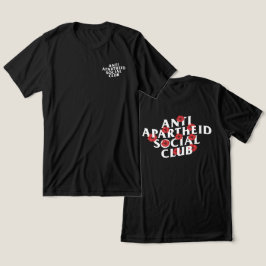 Anti Apartheid Social Klubb Poppy Flower T Shirt