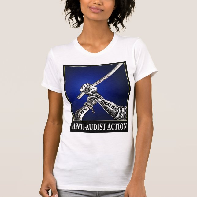 Anti-Audist-åtgärd T-shirt (Framsida)