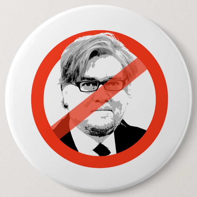 Anti-Bannon - anti Steve Bannon Knapp (Framsida)