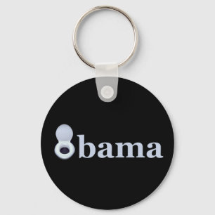 Anti Barack Obama Nyckelring