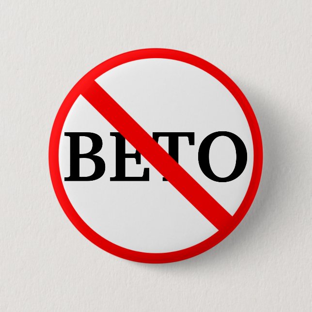 Anti Beto O'Rourke    Knapp (Framsida)