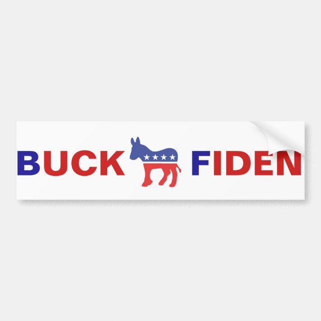 Anti Biden Bumper-fästdon Bildekal (Framsidan)