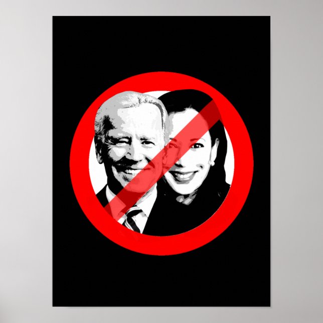 ANTI BIDEN HARRIS POSTER (Framsidan)