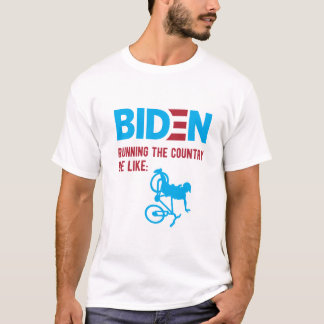 Anti-Biden Meme, Biden Running Land T Shirt