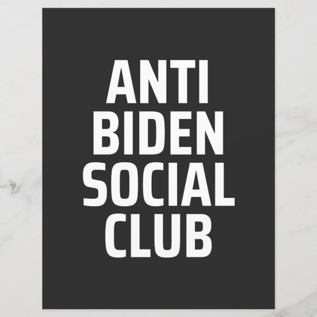 Anti Biden Social klubb (Framsida)