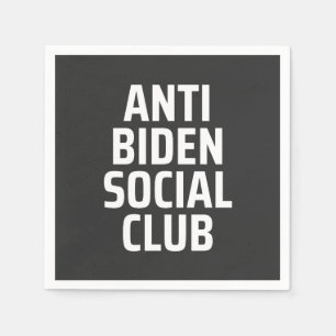 Anti Biden Social klubb Pappersservett