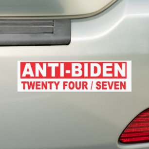 Anti-biden tjugofyra Sju Bildekal