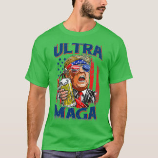 Anti Biden Ultra MAGA Funny Trump MAGA Kung Pro Tr T Shirt