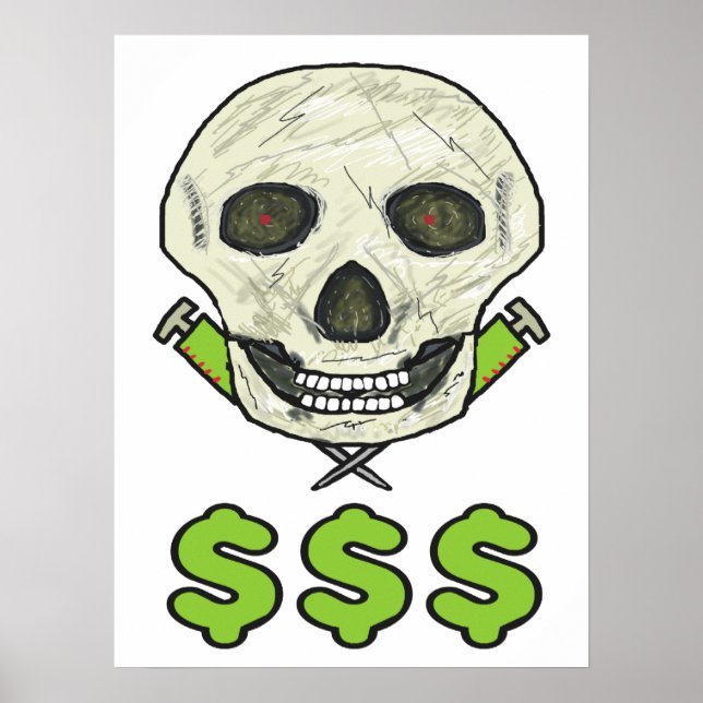 Anti Big Pharma Poster (Framsidan)